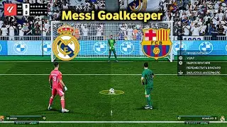 FC 26 Ronaldo vs Messi Goalkeeper Real Madrid vs Barcelona penalty shootout gameplay play station 5