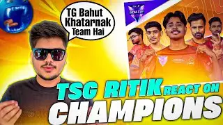 Tg Esports bahut dangerous team hai😱| Total gaming FFMIC Champions Reaction vedio | Ffmic 2025 win