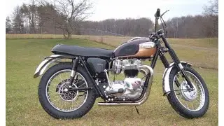 1967 Triumph Bonneville TT Special Racing Flattrack (photo slideshow)