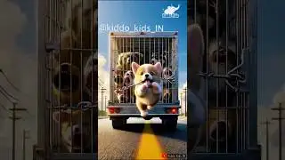 Corgi batman saves his friend from dog thieves #cutedog #funnydog #viralshorts