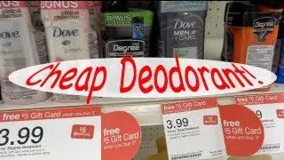 Cheap DOVE Deodorant @ Target