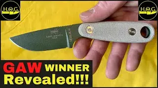 2000 Subscriber GAW Winner REVEALED | ESEE Izula 2 + Suvival Kit Knife Giveaway Conclusion Video