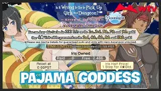 Pajama Hestia and Arthemis - Arrow of Orario Release Gacha - DanMachi Memoria Freese EN #73