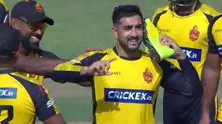Tabraiz Shamsi&rsquo;s epic shoe phone celebration in LPL  |  #lpl2023