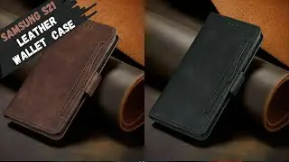 For Samsung Galaxy S21/ S21 Plus/ S21 Ultra 5G | Magnetic Flip Leather Wallet Case Cover