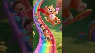 Orange Kitten's RAINBOW MAGIC Saves The World!  ✨ 1 Baby Animals Learn Colors! Rainbow Magic ✨