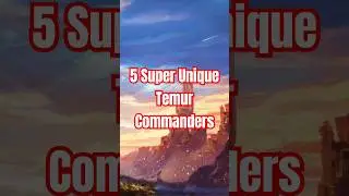 5 супер уникальных командиров Темура #mtgcommander #magicthegathering #commander #mtg #shorts #edh