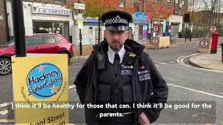 New Harrington Hill School Street gets local police support