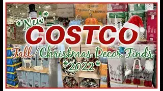 COSTCO *NEW* FALL and CHRISTMAS HOME DECOR FINDS🎄COSTCO SHOP WITH ME 2022🎄COME SHOP WITH ME!