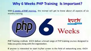 Best PHP Training in Noida | PHP Course &ndash; KVCH