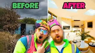 We Built the ULTIMATE Creator Headquarters in My Backyard! | Epic BBQ Makeover (Funovators Ep 1)