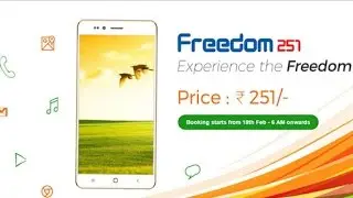 how to book? freedom 251 Smartphone Ringing Bells