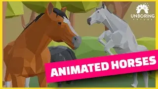 LOW POLY HORSES - Animations
