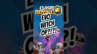 *NEW* BROKEN EVO WITCH DECKS 😈💀 | Clash Royale