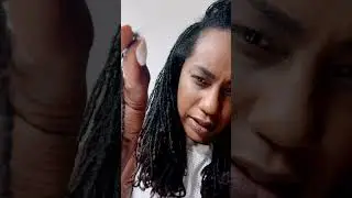 My Sisterlocks are breaking off 😭 #locs #naturalhair  #shortsfeed