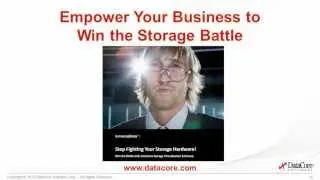 Stop Fighting Your Storage Hardware with DataCore Software-defined Storage