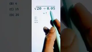 Nice Square Root Division Maths Problem #maths #simplification #division #study #mathematics