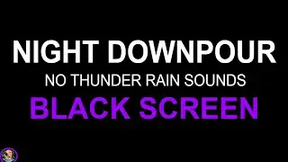 Soothing Relaxation, Rain Sounds For Sleeping, Heavy Rain No Thunder, Relaxing Rain Sleep Aid, Zzz