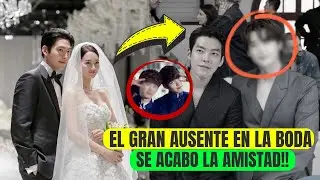 Lee Jong Suk falt&oacute; a la boda de Kim Woo Bin,  Nadie lo esperaba🤯