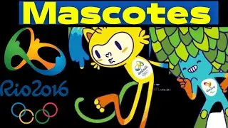 Mascotes da Olimp&iacute;ada Rio 2016 Tom e Vin&iacute;cius