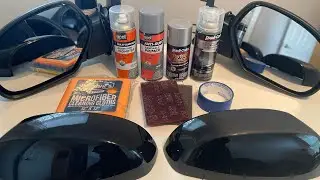 How To Prep & Paint Mirror Caps for 07-13 Chevy Silverado 1500 ~ ‼️‼️👍