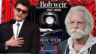 John Mayer Gives Emotional Tribute to Late Grateful Dead Co-Founder Bob Weir: &ldquo;You Changed My Life&rdquo;.