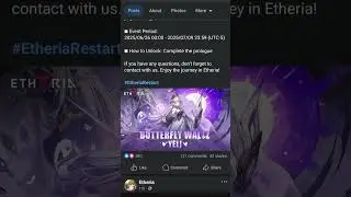 Etheria: restart community right now #suffering #likecommentsubscribe #mobileupload