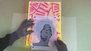 Mit dieser neuen Schablone, ist es soo einfach ein Bild zu malen, Discover this new stencil