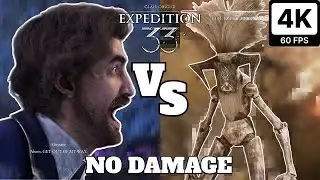 Gustave vs Dominique Giant Feet Fight Hidden Gestral Arena (4K 60fps) (No Damage) (Expert)