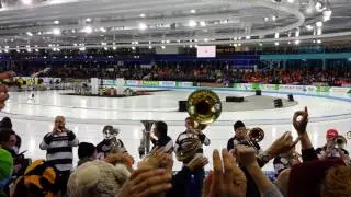 De Glasblazers uit Heerenveen bij het EK Sprint en Allround 2017