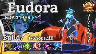 Mobile Legends: Eudora MVP, сборка с одним выстрелом! + розыгрыш скинов!
