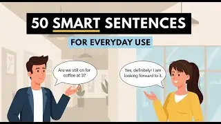 50 Daily English Sentences in Everyday Conversations | English Speaking Practice