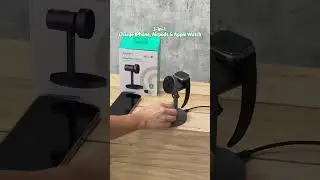AUKEY LC-MC311 MagFusion 3-in-1 Qi2 Magnetic Fast Wireless Charging Station