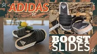 Snug Adidas Adilette Boost Slide Unboxing and on Feet EG1910 | (USED)