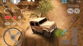 Off road Drive: Desert -Land Rover Defender 90 Level 6 ll off road 4x4 driving simulator gameplay