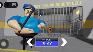 Playing prison run obby 