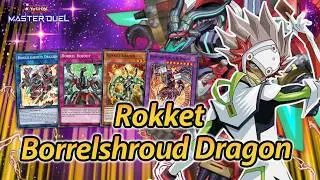 Rokket Dragon Link Deck Master Duel | Borrelshroud Dragon Link Summon Combo Ranked Gameplay