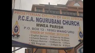 P.C.E.A CHURCH NGURUBANI ||DEDICATION CEREMONY-05-10-2025||  MICASH TV