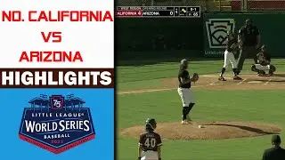 No. California vs Arizona Highlights West Region | LLWS 2022