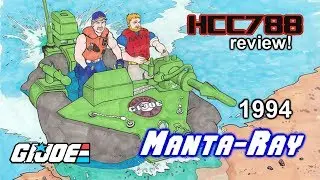 HCC788 -  1994 MANTA-RAY - Vintage G.I. Joe toy review!
