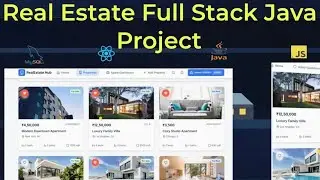 Learn To Build a Real Estate eCommerce Platform with Spring Boot and React