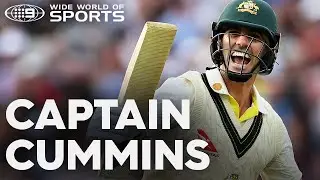 Clutch captain Cummins shares emotional win with father | Wide World of Sports