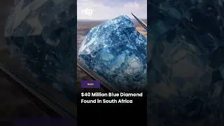 На легендарном южноафриканском руднике Куллинан был обнаружен голубой алмаз весом 42 карата, стои...