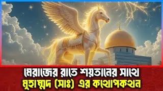 মুহাম্মদ (সাঃ) এর ইসরা ও মেরাজের কাহিনী। মেরাজের ঘটনা। মেরাজের কাহিনী। ইসলামিক ঘটনা