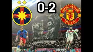 MECIUL ANULUI ÎN ROMÂNIA PE STADION | FCSB - Manchester United 0-2
