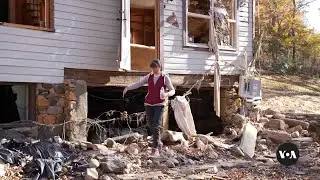 Ukrainian refugees killed by Hurricane Helene in North Carolina | VOA News