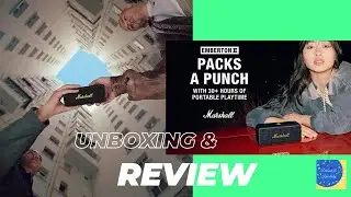 Marshall Emberton II Unboxing and Review | Ultimate Portable Speaker!