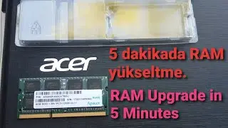 Обновление оперативной памяти ноутбука ACER Aspire ускоряет компьютер