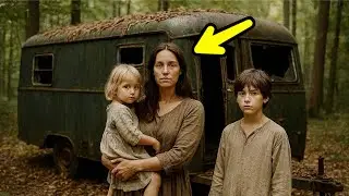 Viuda pobre ocupó un tráiler abandonado en el bosque... y eso cambió su vida para siempre🌲💔✨