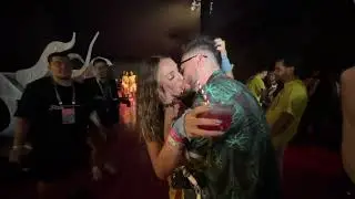MARCO KISSING TILIA'S FRIEND AT FAROFA DA GKAY!